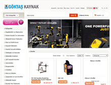Tablet Screenshot of goktaskaynak.com